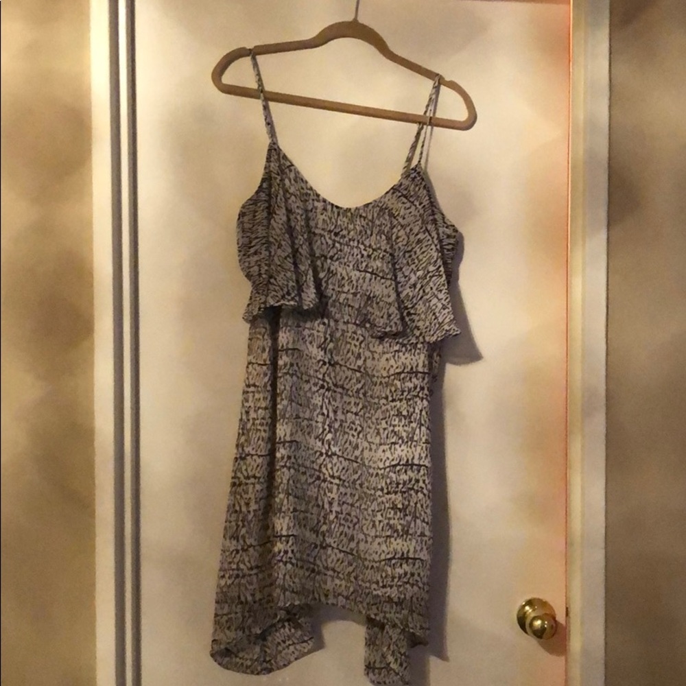 BCBGeneration black and white knee length dress